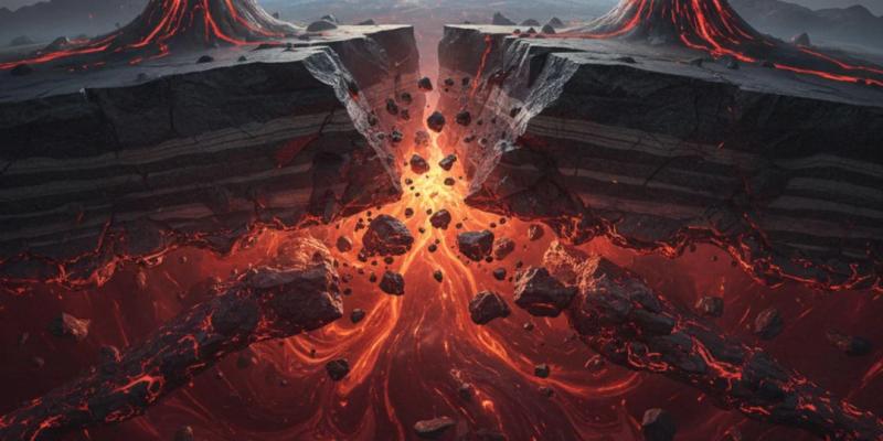 Отслаивающаяся кора континентов питает подводные вулканы