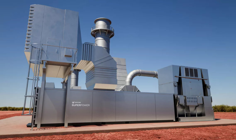 Сверхмощный двигатель от авиалайнера будет питать энергией ИИ