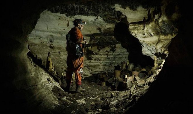 Археологи вскрыли пещеру Бога-Ягуара майя, которая простояла нетронутой 1200 лет