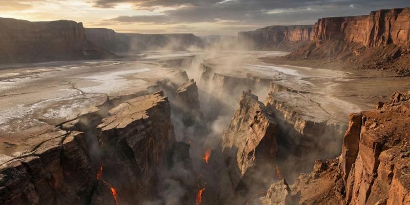 Климатический спусковой крючок: высыхание озера ускорило раскол Африки