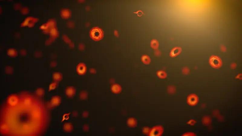 Ученые разгадали тайну «маленьких красных точек», найденных телескопом «Уэбб»