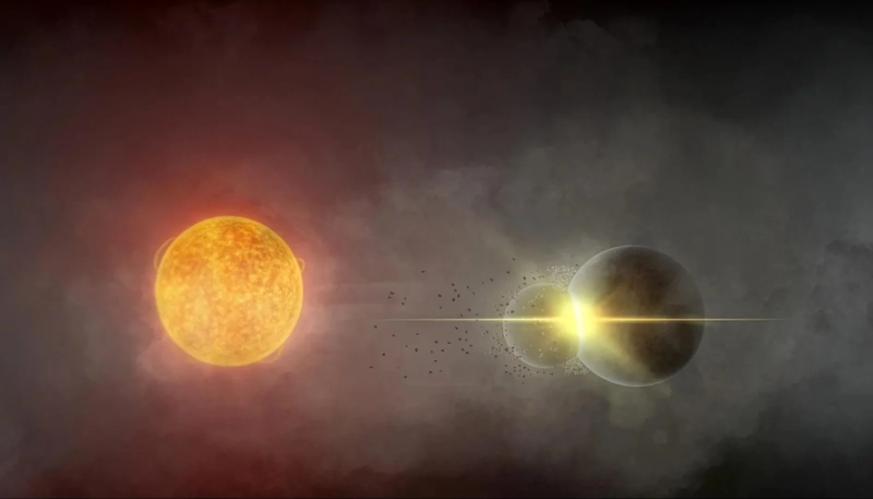 Редчайшее событие: астрономы стали свидетелями столкновения планет