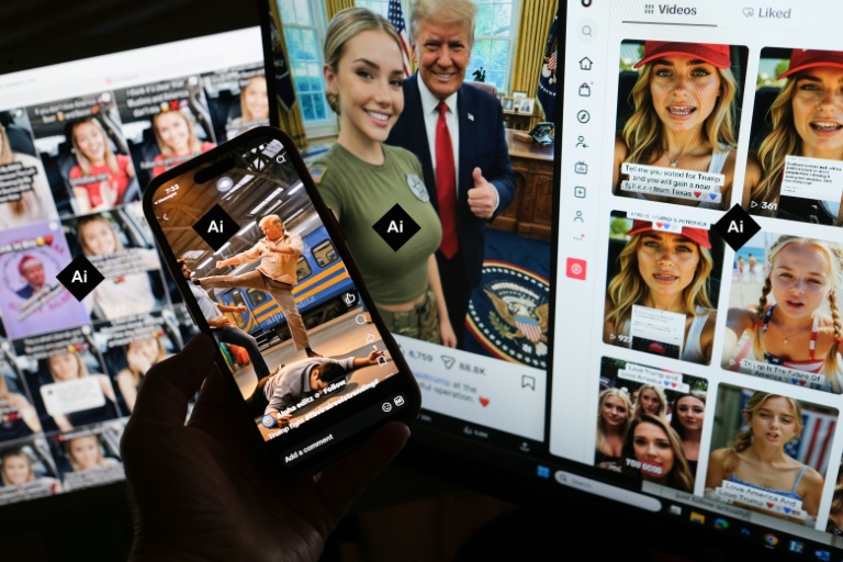 Идеальные блондинки с искусственным интеллектом работают на Трампа: сотни фейковых аватаров наводнили соцсети