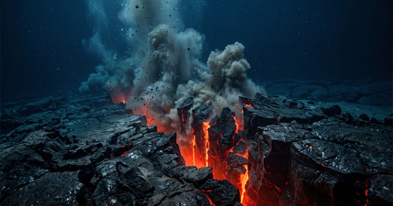 Дно Индийского океана разошлось более чем на метр
