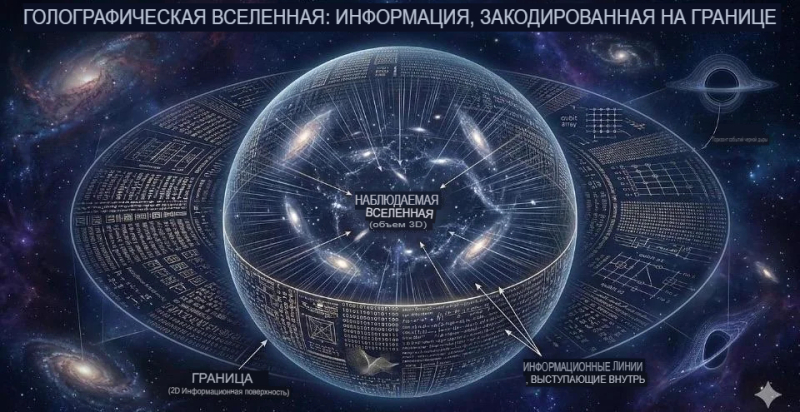 Что, если мы живём внутри голограммы: главная идея современной физики