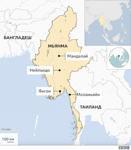 Переворот в Мьянме: массовые протесты и похороны девушки в футболке "Все будет хорошо"