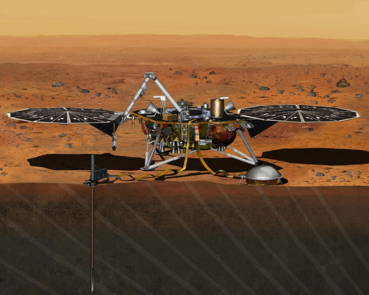 Ударный зонд станции  InSight завершает свою работу