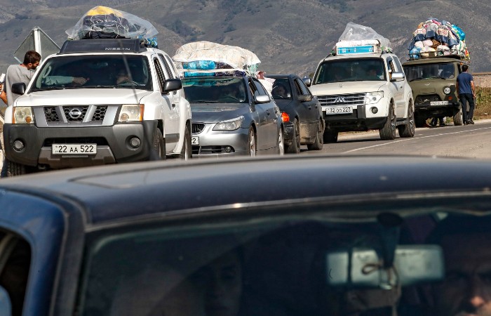 Число жителей Карабаха, прибывших в Армению, превысило 100 тысяч