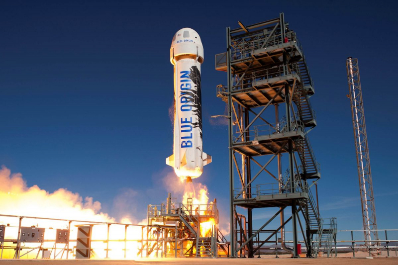 Blue Origin планирует запустить человека в космос уже в апреле этого года