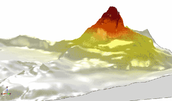 Горы качаются под сейсмическую песню Земли